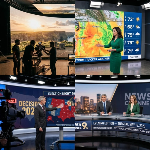 Production and News Sets MOSAIC