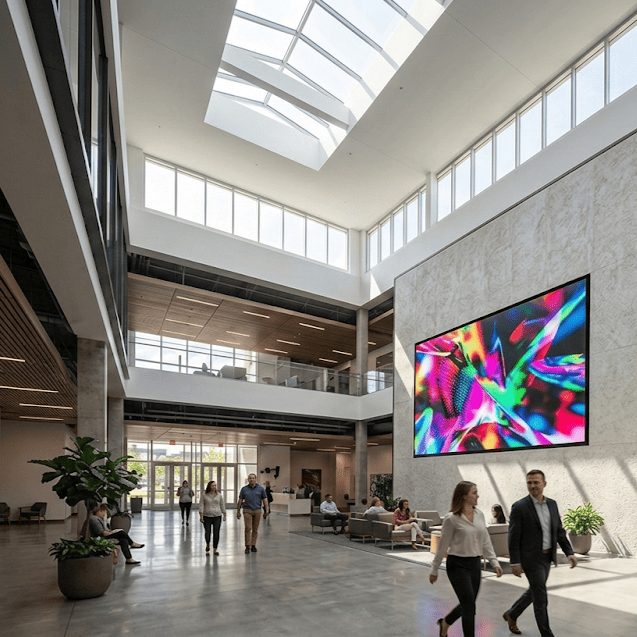 Corporate Lobby LED Displays