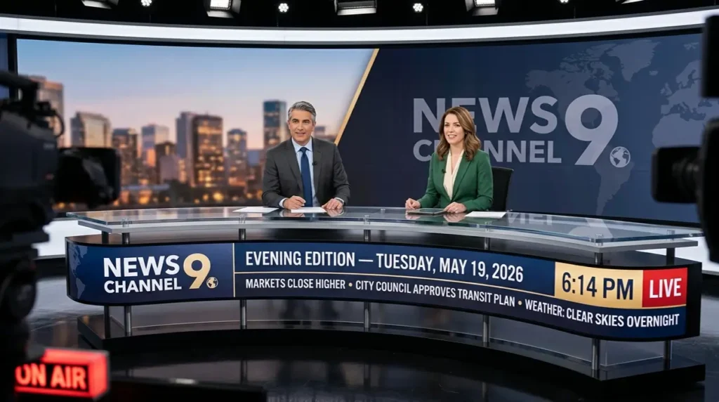 MARKET - Production and News set